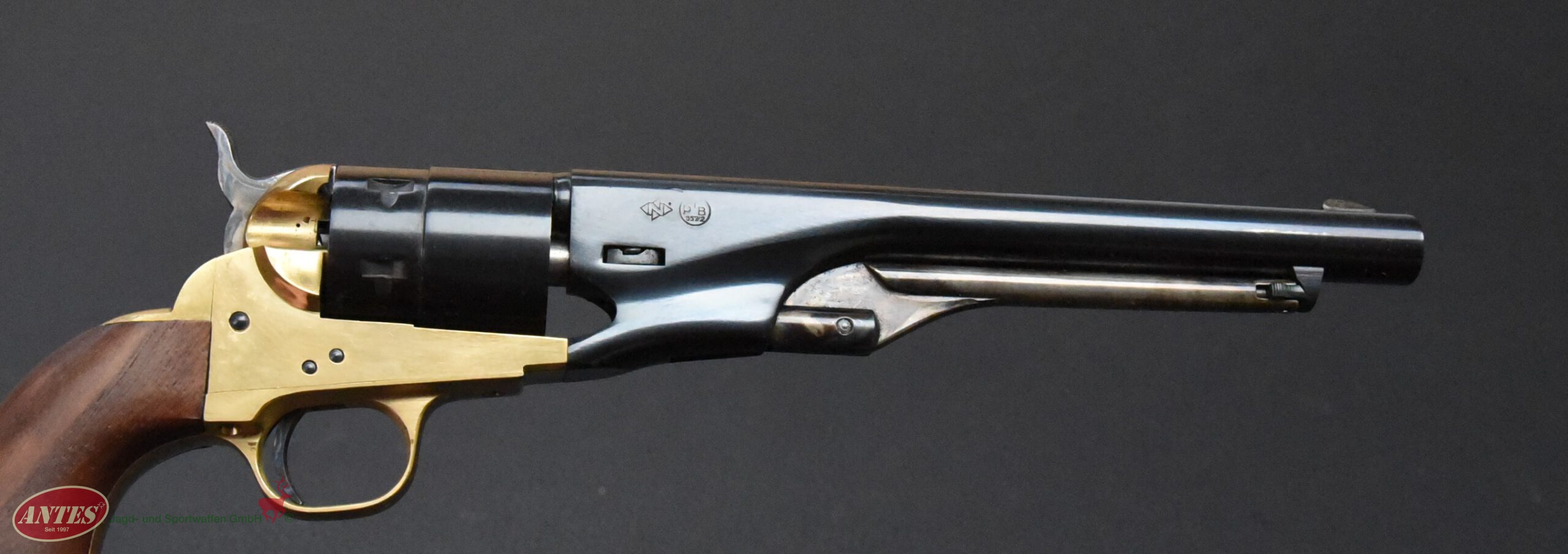 Schreckschuss revolver mod colt western army 1860 kal 9 mm knall egun